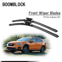 Boomblock 1 conjunto de acessórios do carro pára-brisas lâminas de limpador kit para subaru xv 2018 2017 2016 2015 2014-2011 2024 - compre barato