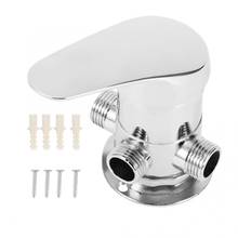 G1/2in 3 Way Bathroom Angle Valve for Shower Head Water Separator Shower Diverter Switch Valve Water Basin Faucet Replacement 2024 - buy cheap