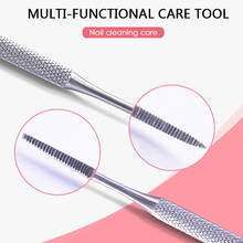 Double Ended Toe Nail File For Toe Correction Satin Edge Ingrown Toe Nail Lifter Pedicure Clean Manicure Foot Nail Care Tool 2024 - buy cheap