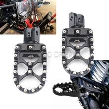 For Harley Softail Models 2018-2020 CNC Motorcycle Footpegs Front Wide Foot Peg MX Style FXBB Street Bob Breakout FXBR/114 FXBRS 2024 - buy cheap