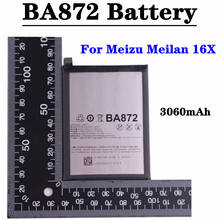 BA872 Replacement Batteries For Meizu Meilan 16X M1872 M872H M872Q Mobile Phone Battery 3060mAh Smartphone Rechargeable Battery 2024 - buy cheap