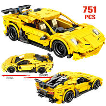 City Pull Back Racing Car Building Blocks MOC Off-road Car Sport Vehicle Mechanical Model Bricks Toys For Boys 2024 - buy cheap