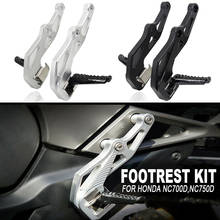 New Motorcycle Accessories For HONDA NC700D NC 700D NC700 D CNC Footrest Kit 2012+ Foot Pegs NC 750 D NC750D 2024 - buy cheap