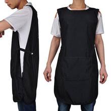 Hot Front-Back Solid Color Salon Hairdressing Cutting Apron for Barber Hairstylist 2024 - buy cheap