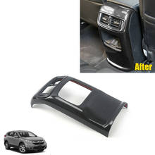 1Pcs Car Outlet Vent Sticker Trim Frame Rear Carbon Fiber Air Conditioning Outlet Vent for Honda CRV CR-V 2017 -2021 2024 - buy cheap