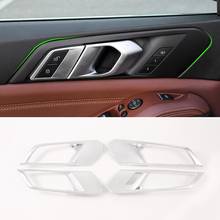 4pcs ABS Chrome for BMW X5 G05 2019 Year Model No Heating Car Interior Door Handle Trim Accessories 2024 - buy cheap