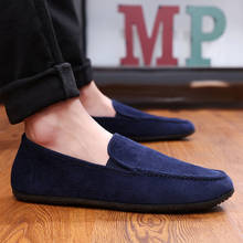 Spring Summer NEW Men's Loafers Comfortable Flat Casual Shoes Men Breathable Slip-On Soft Leather Driving Shoes Moccasins 2020 2024 - buy cheap