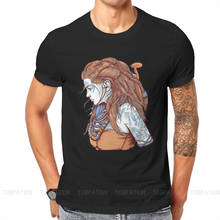 Horizon Zero Dawn Character Tshirt Classic Fashion Men's Tshirts Tops Big Size Cotton Crewneck T Shirt 2024 - buy cheap