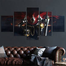 5pcs OVERLORD Over Lord Anime Poster Wall Decor Paintings for Bedroom Decor-NO Frame 2024 - buy cheap