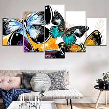 5 Piece HD Print Large Butterflies Abstract Art Modern Decorative Paintings on Canvas Wall Art for Home Decorations Wall Decor 2024 - buy cheap