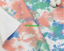 Autumn and winter fashion tie-dye fabric, abstract printed Chinese style denim tie-dye apparel fabric 2024 - buy cheap
