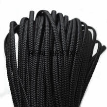 5m/lot Approx 5*2mm flat Braided Leather Cord Rope String Beading Cords For Necklace Bracelet DIY Jewelry Findings Strands Cord 2024 - buy cheap