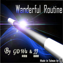 The Wanderful Routine by GD Wu & JJ Gimmick and DVD Stage Magic Tricks Illusions Party Magic Show Classic Magia Magician Wands 2024 - buy cheap