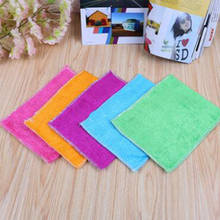 10Pcs Multifunction New Kitchen Cleaner wipping rags efficient Bamboo Fiber Cleaning Cloth home washing dish Cloth 2024 - buy cheap
