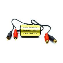 New RCA Audio Noise Filter Suppressor Ground Loop Isolator For Car And Home Stereo 2024 - buy cheap