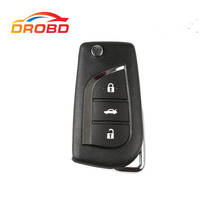 Xhorse VVDI2 For Toyota Universal Remote Key 3 Buttons Xhorse X008 Wire Remote Key X008 2024 - buy cheap