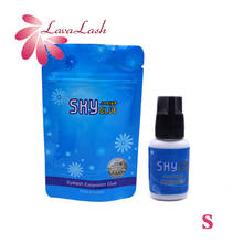 Sky Glue-botella de pegamento tipo S Original coreano para extensiones de pestañas, 5ml, tapa negra, herramientas de belleza falsas, bolsa sellada al por mayor 2024 - compra barato