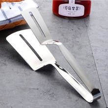 Multifunctional Stainless Steel Barbecue Clip BBQ Tongs Fried Steak Pie Pizza Bread Meat Clamp Cooking Tools 2024 - buy cheap