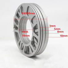 Espaciadores de aluminio para cuñas, llanta de 3/5/8/10 MM, 4 y 5 tacos, aptos para Benz W201/W168/CL203/S202/A124/CL203 2024 - compra barato