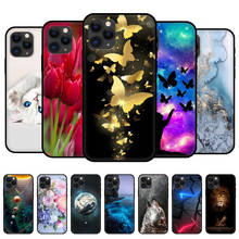 For iphone 11 Case Back Phone Cover for iphone 11 pro max Soft TPU Silicon eleven Bumper 11pro Protective Coque black tpu case 2024 - buy cheap