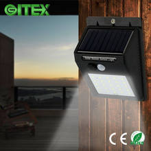 Outdoor Solar Lamp Waterproof PIR Motion Sensor Wall Light 25/30 LED Solar Power Light Energy Saving Garden Security Lamp 2024 - buy cheap