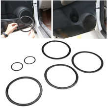 6Pcs Car Inside Door Speaker Cover Horn Trim Carbon Fiber Decor Fit for RAV4 2006 2007 2008 2009 2010 2011 2012 Interior Decor 2024 - buy cheap