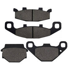Motorcycle Front and Rear Brake Pads For Kawasaki ZR250 1991-1995 ZZR 250 EX 250 1990-2001 EX 500 1994-2009 GPz 500 EX 500 94-01 2024 - buy cheap
