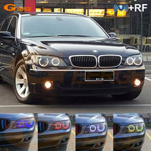Luz led multicolor con ojos de Ángel, para BMW E66, E65, Facelift, 745i, 750I, 760i, 750Li, 760Li, RF, mando a distancia, compatible con Bluetooth, APP 2024 - compra barato
