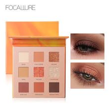 FOCALLURE-paleta de sombra de ojos Sunrise, pigmento brillante, mate, sombra de ojos, paleta de maquillaje, pigmento Nude 2024 - compra barato