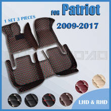 Car floor mats for Jeep Patriot 2009 2010 2011 2012 2013 2014 2015 2016 2017 Custom auto foot Pads automobile carpet cover 2024 - buy cheap