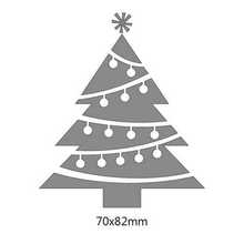 New Metal Cutting Dies  Christmas Tree New Stencils For DIY Scrapbooking Paper Cards Craft Making Craft Decoration 7*8.2 mm 2024 - buy cheap