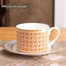 VIP Dropshipping Bone China Coffee Cups and Saucers Tableware Coffee Plates Dishes Afternoon Tea Set Home Kitchen with Gift Box 2024 - buy cheap