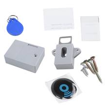 Invisible Hidden RFID Free Opening Intelligent Sensor Cabinet Lock Locker Wardrobe Shoe Cabinet Drawer Door Lock Electronic Dark 2024 - buy cheap