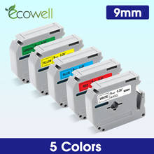 Ecowell 5x совместимый с Brother MK221 MK421 MK521 MK621 MK721 ленточная лента для принтера Brother p-touch PT-70 PT80 PT-90 2024 - купить недорого