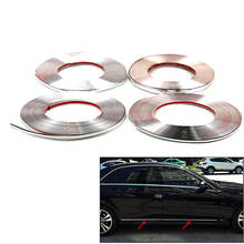 13M Car  Accessories Chrome Styling Decoration Moulding Trim Strip Tape Auto DIY Protective Sticker Adhesive Fits Most Car NEW 2024 - buy cheap