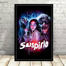 Suspiria-póster de película de terror clásica, carteles e impresiones, cuadro artístico de pared, pintura en lienzo para decoración del hogar y sala de estar 2024 - compra barato