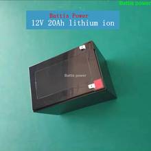 12V 20Ah lithium ion battery pack 18650 cells with BMS for 300W Outdoor portable power supply+3A charger 2024 - buy cheap