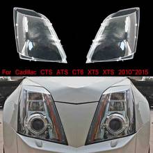 Headlight Lens For Cadillac CTS ATS CT6 XT5 XTS 2010 2011 2012 2013 2014 2015 Headlamp Cover Replacement Car Shell 2024 - buy cheap