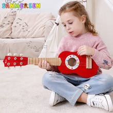 53CM Wooden Emulation Mini Musical Child Ukulele/Guitar Toys For Children Funny Music Instrument Education Toys For Kids Gifts 2024 - buy cheap