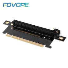 PCI Express 16x Riser Card PCIe Graphics card pci-e steering card 90 degrees Right Angle Riser Adapter Card FOR 1U 2U host 2024 - buy cheap