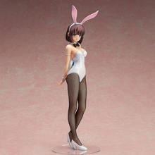 FREEing B-style Katou Megumi Bunny Girl Anime Figure Sexy PVC Action Figure Stand Japanese Statue Model Toy Doll Gift 2024 - buy cheap