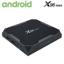 Android BOX X96 Max Android 8.1 Smart TV H265 STB Amlogic S905X2 Quad Core DDR4 4GB 32GB 2GB 16GB 5G 1000M WiFi 4K LCD USB3 BT4 2024 - buy cheap