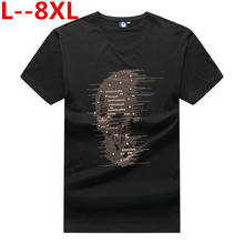 Camiseta masculina vintage, nova estampa de letras lavadas, estilo hip hop, roupas plus size, 8xl, 7xl, 6xl, 5xl, 2020 2024 - compre barato