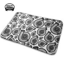 Cutest Turbo Pattern Comfortable Door Mat Rug Carpet Cushion Turbo Turbo Turbocharge Turbocharged Boost Boosted Jdm Race Racing 2024 - buy cheap