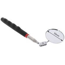 1Pc 50mm Car Telescopic Detection Lens Inspection Round Mirror 360 Repair Tool New 2021 2024 - buy cheap