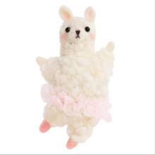 Kit de bordado de lã para balé alpaca, agulha de feltro de lã para decoração em feltro artesanato faça você mesmo 2024 - compre barato