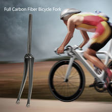 Lixada Ultralight Full Carbon Fiber Road Bicycle Fork 700C Cycling Fixed Gear Bike Fork Fixie Bike Front Fork 25.4mm / 28.6mm 2024 - buy cheap