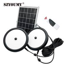 SZYOUMY Dual Head 120W Solar Garden Lamp Repellent Solar Light With Remote Control For Outdoor Yard 2024 - buy cheap