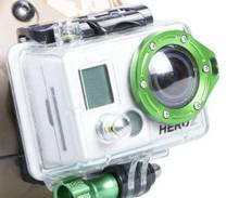 JMT-Anillo de aluminio con cordón para cámara Gopro, accesorio profesional con soporte para lente, adaptador inverso, Hero2 Hero 2 2024 - compra barato