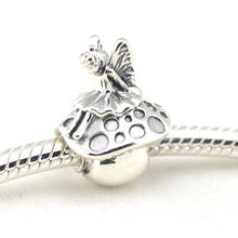 Mushroom 2020 Girl Charm Beads for Silver 925 Original Charms Bracelets Women DIY Finding Silver Beads for Jewelry Making 2024 - buy cheap